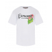 Белая футболка с принтом &quot;гавайские цветы&quot;  | Фото 1