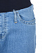 Голубые джинсы для беременных THE 80’S CROPPED Pietro Brunelli | Фото 9