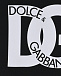 Черная футболка с крупным белым лого Dolce&Gabbana | Фото 3