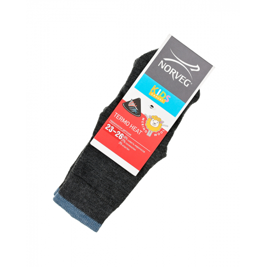 Серые носки Thermo Heat Norveg | Фото 1