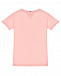 Розовая футболка с голографическим логотипом Tommy Hilfiger | Фото 2