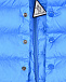 Голубой пуховый комбинезон Moncler | Фото 5