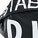 Черная сумка-пояс с принтом &quot;established dkny&quot;, 13x30x9 см  | Фото 5