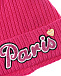 Розовая шапка Paris Il Trenino | Фото 3