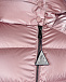 Розовое пальто-пуховик Moncler | Фото 3