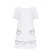 Белое платье с имитацией карманов Emporio Armani | Фото 1