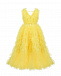 Желтое платье с пышной юбкой Sasha Kim | Фото 3