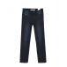 Синие джинсы с черным логотипом Calvin Klein | Фото 1