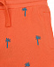 Оранжевые шорты с вышивкой &quot;Пальмы&quot; Stella McCartney | Фото 3