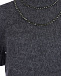 Серый топ с ожерельем No. 21 | Фото 6