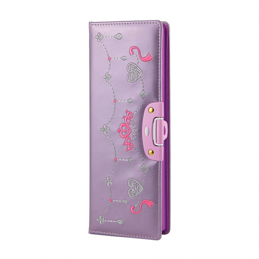 Пенал Tiara Pen Case, 24х9х3 см, фиолетовый SONIC CORPORATION | Фото 1