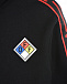 Черная спортивная куртка красными лампасами Off-White | Фото 3