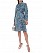 Голубое платье c цветочным принтом Pietro Brunelli | Фото 2