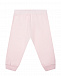 Розовые спортивные брюки с цветочным принтом Roberto Cavalli | Фото 2