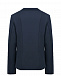 Синий пиджак с застежкой на 2 пуговицы Emporio Armani | Фото 2