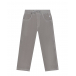 Велюровые брюки серого цвета IL Gufo | Фото 1
