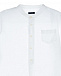 Льняная рубашка с нагрудным карманом IL Gufo | Фото 3