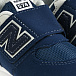 Кроссовки с лого на застежке, темно-синие NEW BALANCE | Фото 6