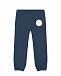 Синие спортивные брюки с круглым лого Stella McCartney | Фото 2