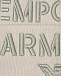 Бежевая шапка с вышитым лого Emporio Armani | Фото 4