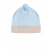 Голубая шапка с коричневым краем Aletta | Фото 1
