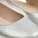 Туфли с застёжкой на щиколотке, серебристые Beberlis | Фото 6