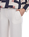 Белые брюки прямого кроя Parosh | Фото 7