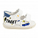 Белые сандалии с принтом &quot;street&quot; Falcotto | Фото 2