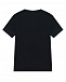 Черная футболка с принтом &quot;Языки пламени&quot; Dsquared2 | Фото 2