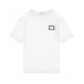 Белая футболка с нашивкой Dolce&Gabbana | Фото 1