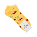 Желтые носки с принтом &quot;очки&quot; Happy Socks | Фото 1