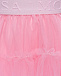 Пышная юбка с лого на резинке Monnalisa | Фото 3