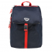 Синий рюкзак с красной отделкой 28х40х12 см Emporio Armani | Фото 1