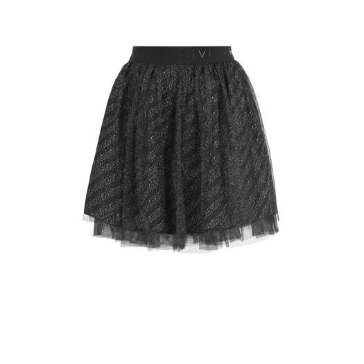 Черная юбка из фатина  | Фото 1