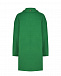 Зеленое пальто с накладными карманами MIMISOL | Фото 3