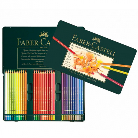 Карандаши цветные, художественные &quot;Polychromos&quot; 60 цв. Faber-Castell | Фото 1