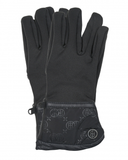 Черные перчатки SMART TOUCH Poivre Blanc Черный, арт. W22-1775-JRGL/A BLAK BLACK | Фото 1
