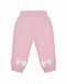 Спортивные брюки с поясом на резинке, розовые Monnalisa | Фото 2
