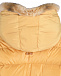 Куртка песочного цвета с меховой отделкой Diego M | Фото 7