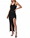 Черная юбка с глубоким разрезом Roberto Cavalli | Фото 3