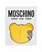 Желтый песочник с принтом &quot;медвежонок&quot; Moschino | Фото 6