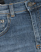 Синие джинсовые бермуды с разрезами Dondup | Фото 3