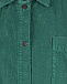 Зеленая вельветовая рубашка с накладными карманами Deha | Фото 3