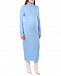 Голубое платье-водолазка для беременных из шерсти и кашемира Pietro Brunelli | Фото 2