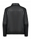 Черная куртка-косуха с принтом &quot;сердце&quot; Philosophy di Lorenzo Serafini Kids | Фото 4