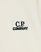 Белая футболка-поло с черным кантом CP Company | Фото 3
