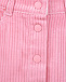 Розовая юбка из вельвета Stella McCartney | Фото 4