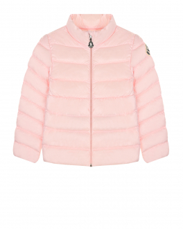 Розовая куртка со съемным капюшоном Moncler , арт. 1A00021 53048 503 | Фото 1