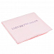 Розовое одеяло с логотипом Emporio Armani | Фото 2