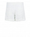 Белые шорты с отворотами 120% Lino | Фото 5